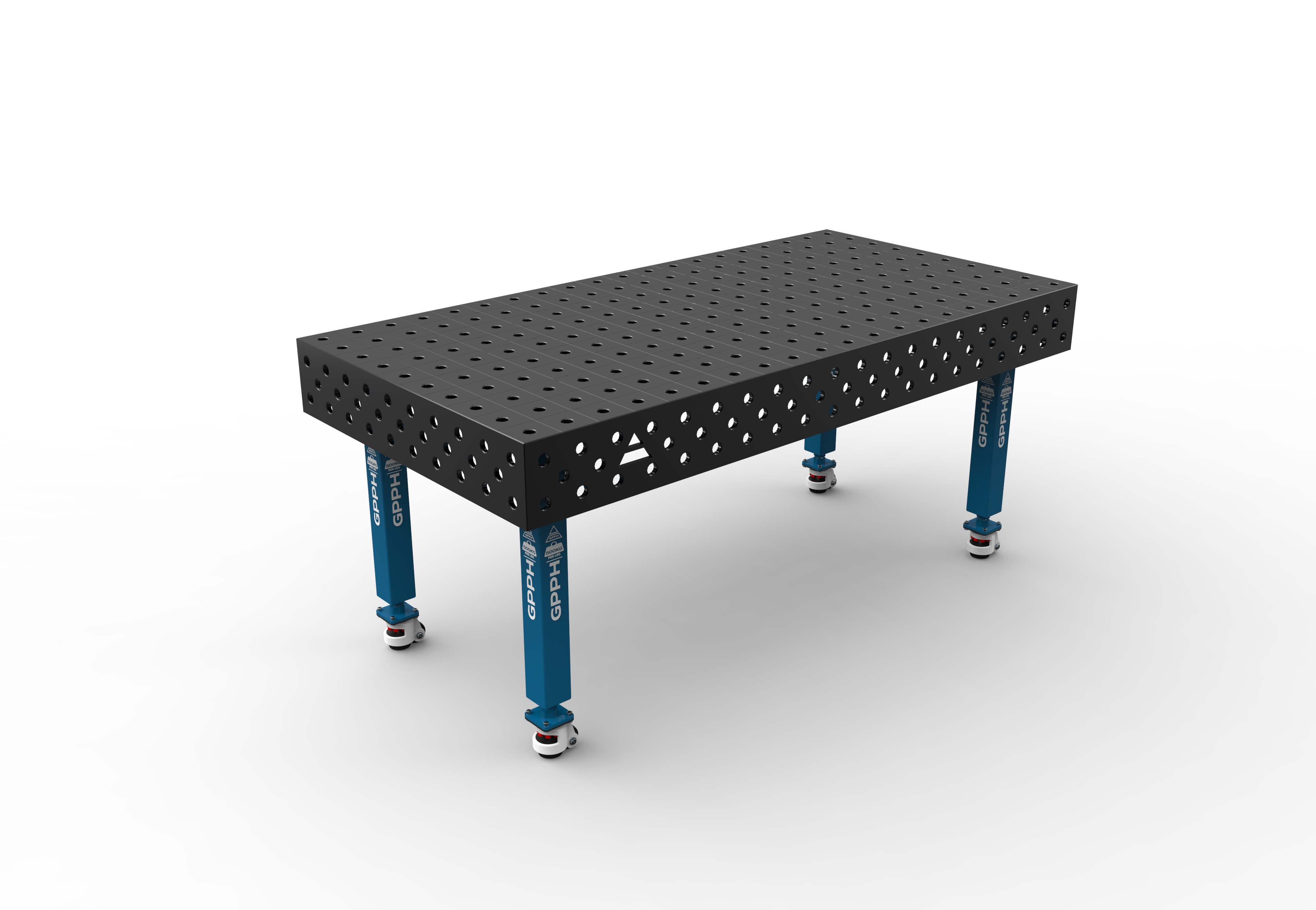 

Svejsebord PLUS 2000x1000 grid 100x100 Ø28 - System 28